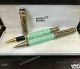 2023 New Mont Blanc Scipione Borghese Green Rollerball Vintage Montblanc Pen (2)_th.jpg